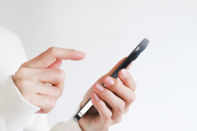 Booking on Mobile phone